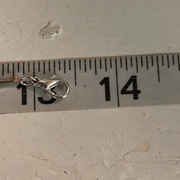 13” pink corded became with 1” engraved Best Friends pendant with pink crysta - Picture 9 of 12